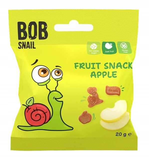 Żelki Owocowe Bez Cukru Bob Snail