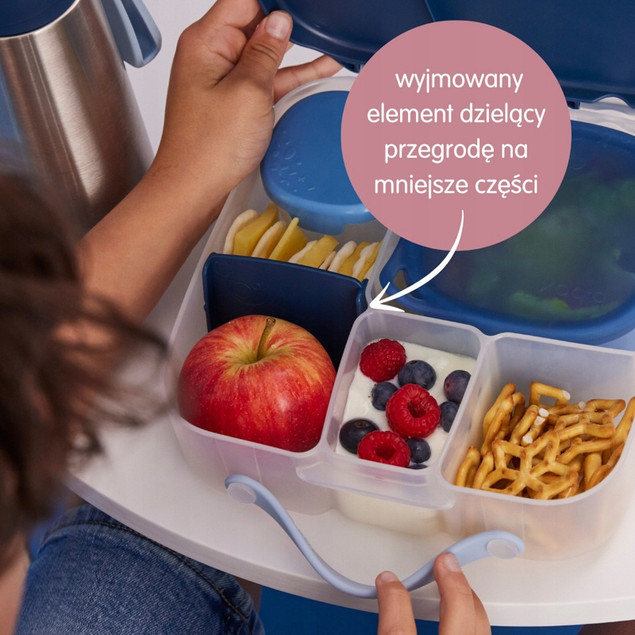 Śniadaniówka B.Box Duży Lunchbox 2L z Wkładem Chłodzącym i Uchwytem