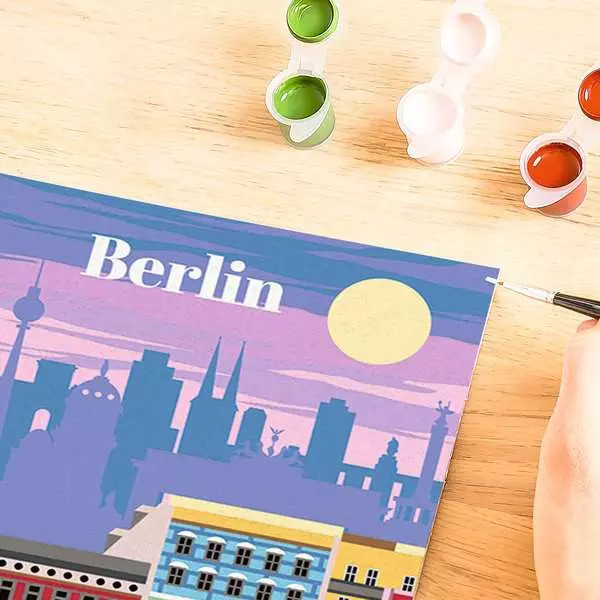 Ravensburger 25521 kolorowanka Zestaw do kolorowania według numerów