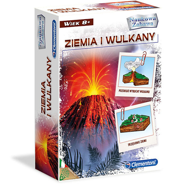 Clementoni Zestaw Edukacyjny Ziemia i Wulkany 60051