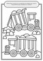Koloruję i Naklejam POJAZDY NA BUDOWIE Naklejki Books And Fun