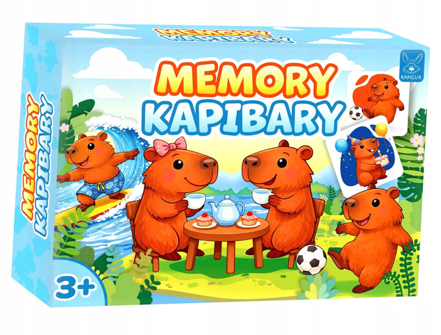 Memory Kapibary 24 karty – Kangur