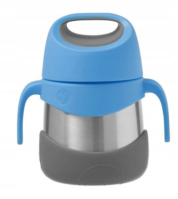 B.box Termos Obiadowy dla Dzieci 335 ml Blue Slate - na Zupę i Obiad
