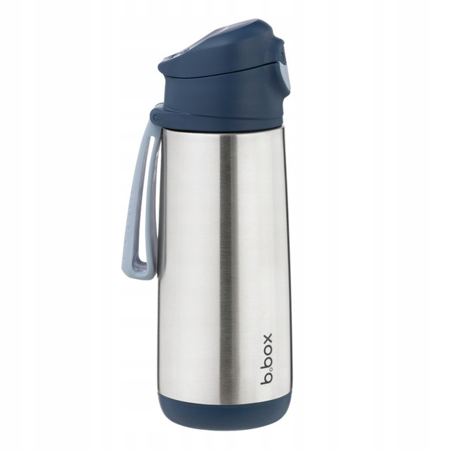 Butelka Termiczna dla Dzieci b.box 500 ml Midnight z Ustnikiem 12m+