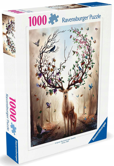 Puzzle RAVENSBURGER Magiczny jeleń 12000459 (1000 elementów)