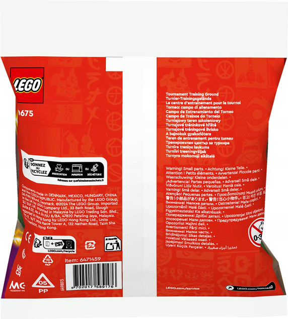 LEGO Ninjago 30675 Turniejowy Teren Szkoleniowy Zestaw Klocków Ninja