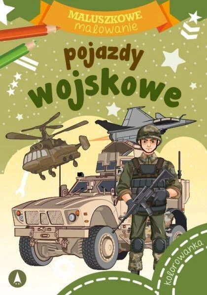 MALOWANKI KOLOROWANKI Z NAKLEJKAMI MALUSZKOWE MALOWANIE POJAZDY WOJSKOWE