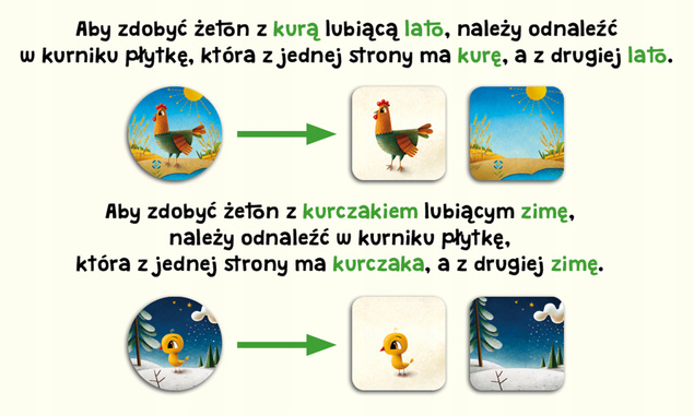 KURNIK 2 Cztery Pory Roku Gra Planszowa Dla Dzieci 5+ Nasza Księgarnia