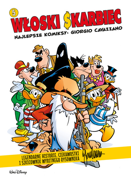 Włoski Skarbiec. Najlepsze komiksy: Giorgio Cavazzano. Tom 5 praca zbiorowa