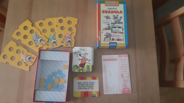 Zgaduj Zgadula Obrazkowe Zagadki Edukacyjne 4+ Granna 06151