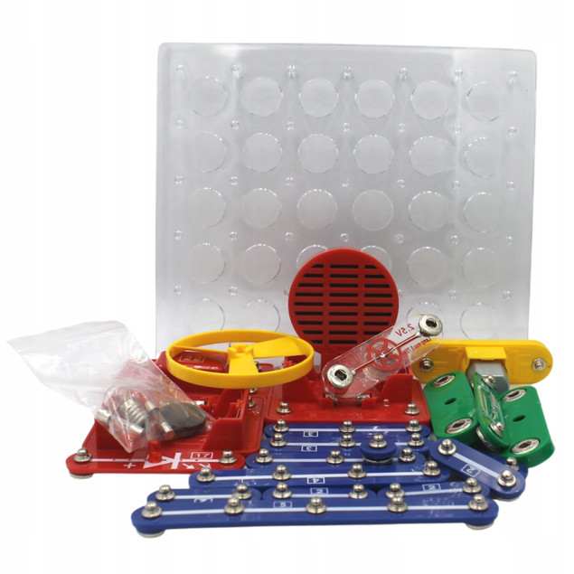 Sekrety Elektroniki 500 eksperymentów – zestaw 6+ | Dromader