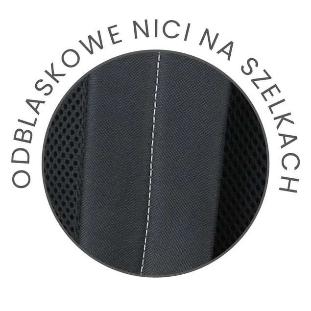Plecak Szkolny Oxford B-You Jednokomorowy Czarny 21L na Laptopa RPET