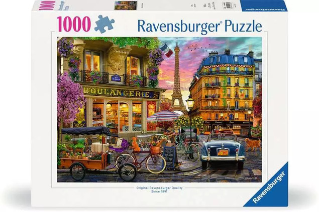 Puzzle Ravensburger 1000 elementów Paris in the Dawn
