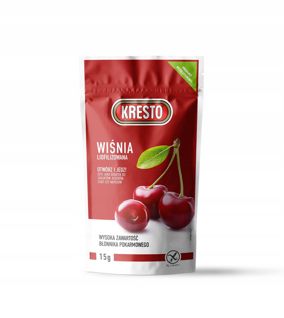 Wiśnia liofilizowana Kresto 15g
