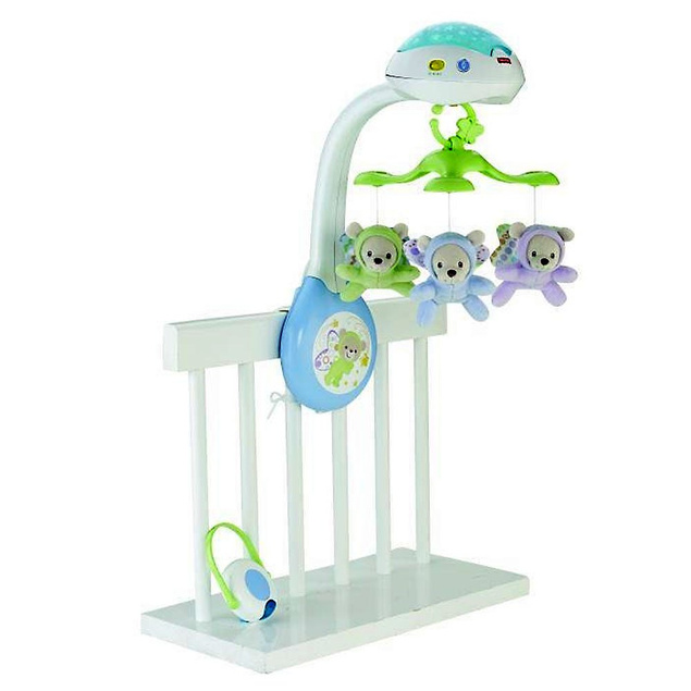 Fisher Price CDN41 Karuzela z Misiami Projektorem