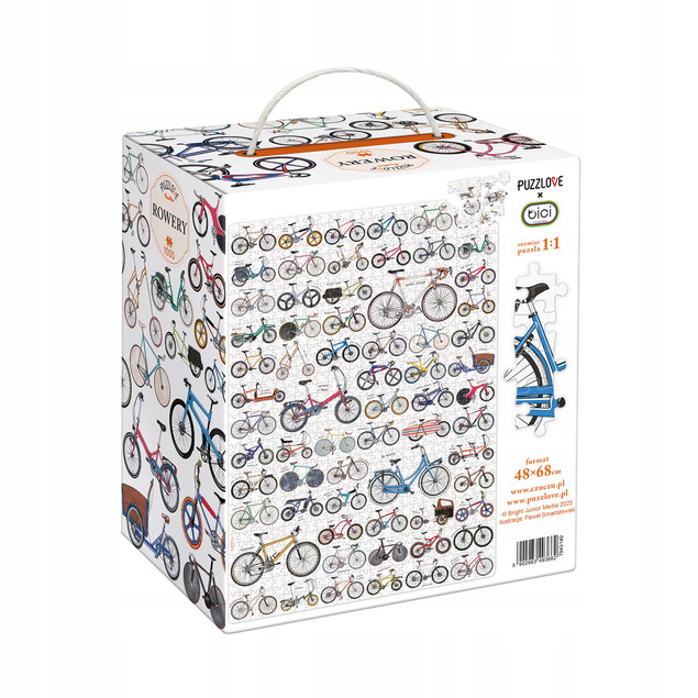 Puzzlove CzuCzu Puzzle 1000 elementów Rowery – Dla Rowerzysty