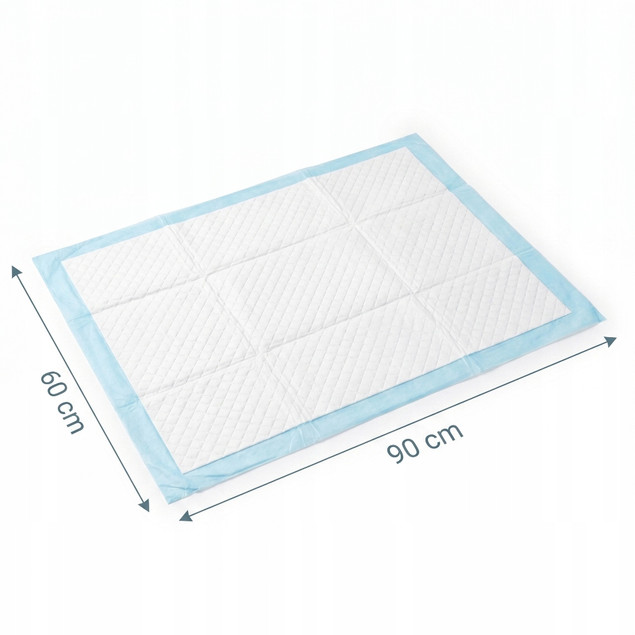Bocioland podkłady higieniczne jednorazowe 60 x 90 cm 25 sztuk
