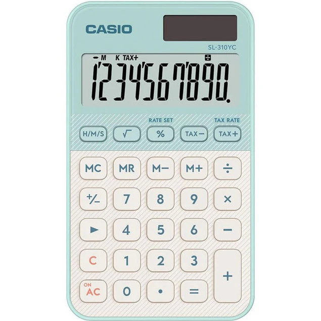 Kalkulator Casio SL-310YC jasnozielony