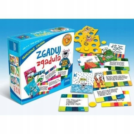 Zgaduj Zgadula Obrazkowe Zagadki Edukacyjne 4+ Granna 06151