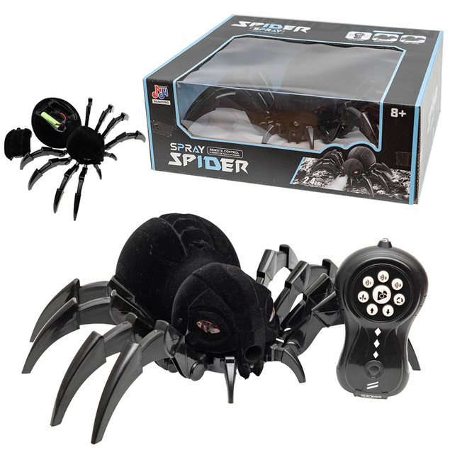 Pająk Zdalnie Sterowany Tarantula ASKATO z Efektem Pajęczyny na Pilota
