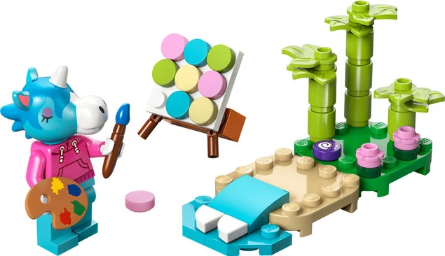 LEGO Animal Crossing Julian z muszelką