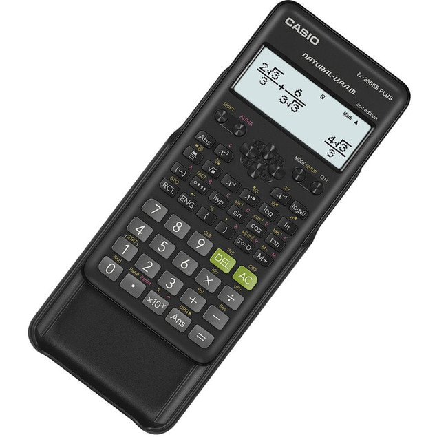 Kalkulator Naukowy Casio FX-350ES PLUS Czarny Bateryjny