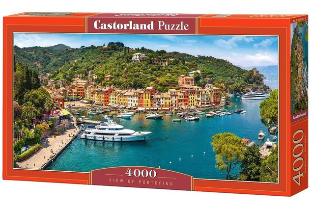 Puzzle 4000 Układanka Krajobraz WŁOCHY Portofino Wzgórze 9+ Castorland