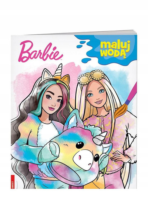 Barbie. Maluj wodą Praca zbiorowa