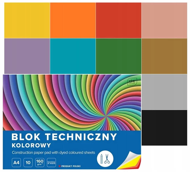 SZKOŁA BLOK TECHNICZNY A4 10K