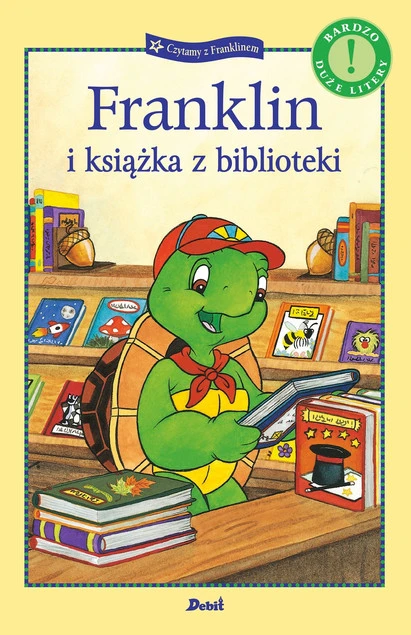 Franklin i książka z biblioteki. Czytamy z Franklinem