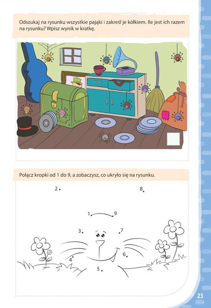 Pakiet 7 Książeczek Edukacyjnych Dla Dzieci Pisanie Liczenie Czytanie GREG