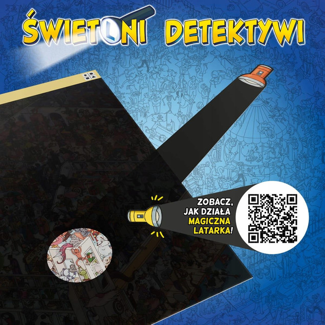 ŚWIETLNI DETEKTYWI Gra Planszowa Rodzinna 6+ Nasza Księgarnia