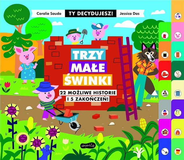 Ty decydujesz! Trzy małe świnki Coralie Saudo