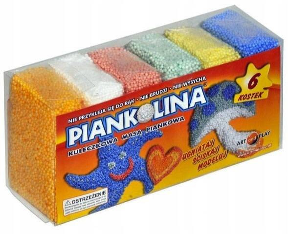 Piankolina. Kuleczkowa masa piankowa. Art and Play