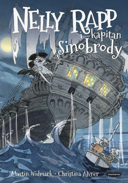 Okładka książki Nelly Rapp i kapitan Sinobrody