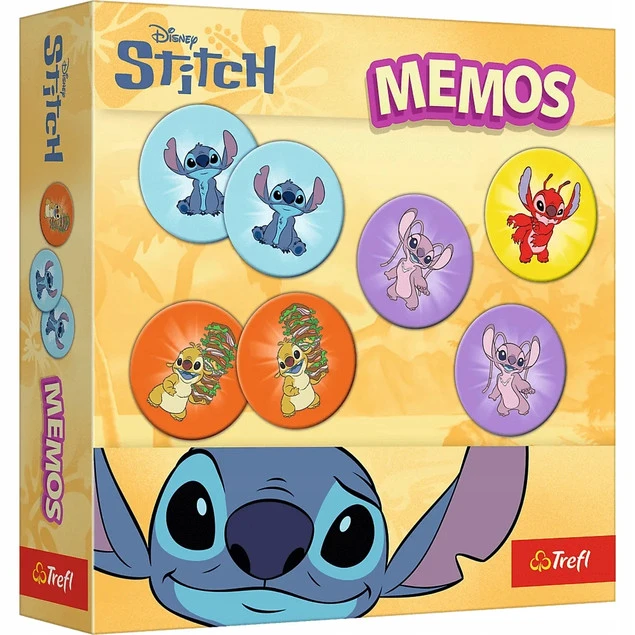 Gra Memos Memory Lilo & Stitch Trefl
