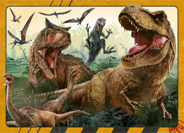 Puzzle Jurassic World ilustracja