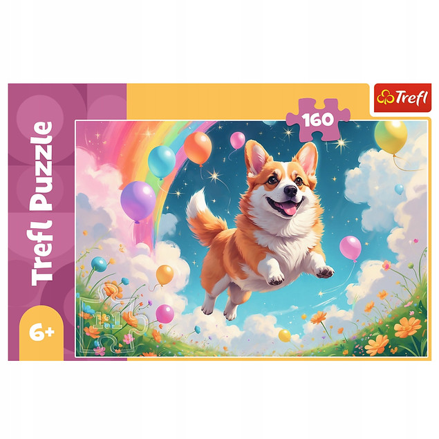 Puzzle 160 Najlepszy przyjaciel człowieka TREFL