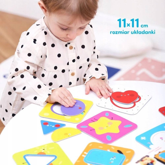 Puzzle Odkrywam Kształty 18m+ - CzuCzu