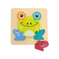 Puzzle Piankowe Układanka Żabka ASKATO 0+ Do Kąpieli Na Podłogę