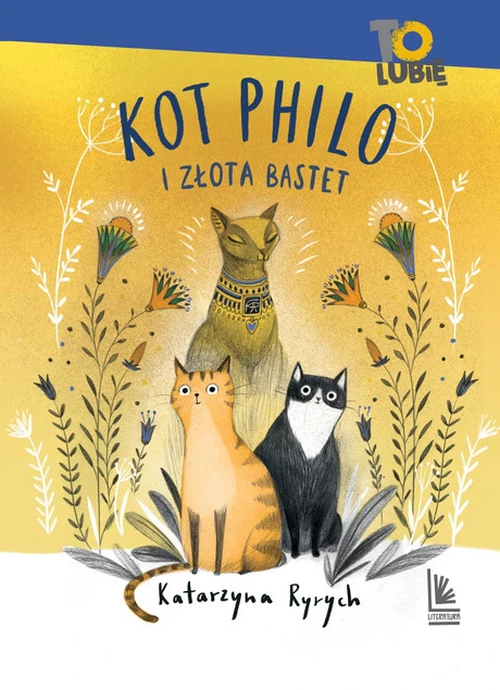 Kot Philo i złota Bastet Katarzyna Ryrych_1