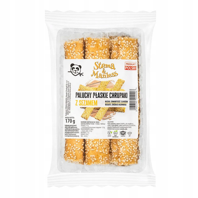 PALUCHY PŁASKIE Z SEZAMEM STEMA/MANLESS 170G
