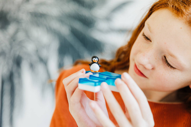 Pingwiny Na Lodzie GRANNA Gra logiczna Smart Games