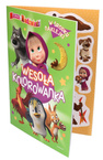Egmont Wesoła kolorowanka 2 z naklejkami Masza i Niedźwiedź