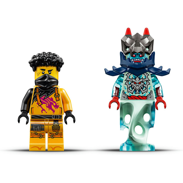LEGO NINJAGO 71839 Arin i Robot Bojowy Spinjitzu – Modułowy Mech Ninja