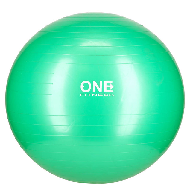  Piłka gimnastyczna 65CM ONE FITNESS zielona