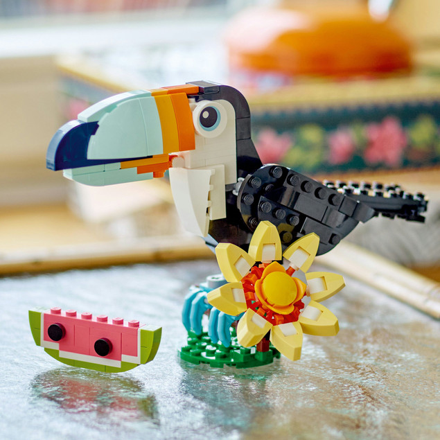 LEGO Creator 3 w 1 Dzikie Zwierzęta: Tropikalny Tukan 31173