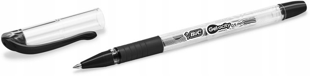 Długopis Żelowy 0.5 mm Czarny Gel-Ocity Stic Bic