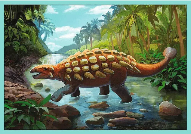 Puzzle Układanka 10w1 Dinozaury 329 El. Trefl