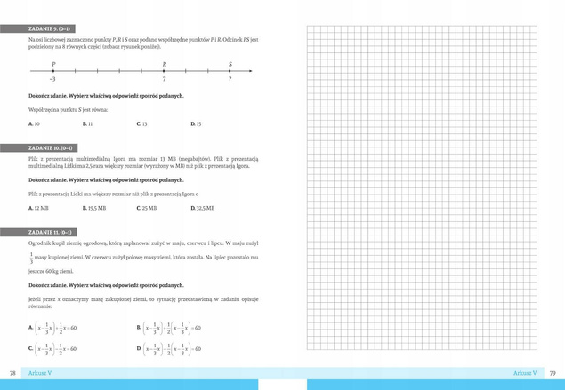 Egzamin Ósmoklasisty MATEMATYKA Arkusze Egzaminacyjne SBM (BR)